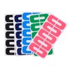 WEILUSI Nail Protector Nail Art Plastic Peel Off Sticker U-Shape Tape Polish Guards Cuticle Protectors Disposable 10 Sheets 100pcs