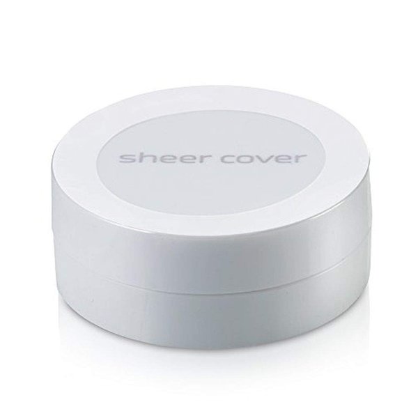 Sheer Cover Studio - Sun Kissed Bronzing Minerals - Contour and Highlight - Glowing Pressed Powder - with FREE Blush Brush - 4.5 Grams