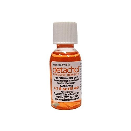 Detachol Adhesive Remover 1/2 (.5) Oz Screw Top Bottle, 15 Ml