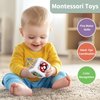 SOCBTNSO Baby Busy Board Cube, Toys for 1 Year Old Boy Girl, Montessori Toys for 1+ Year Old, Travel Toys for Toddlers 1-3, Learning Fine Motor Skills| Birthday Gifts Ages 6 Months +