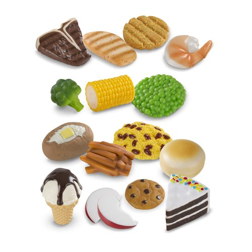 Melissa & Doug Fun Food Combine & Dine Durable Play Food for Toddlers Boys and Girls