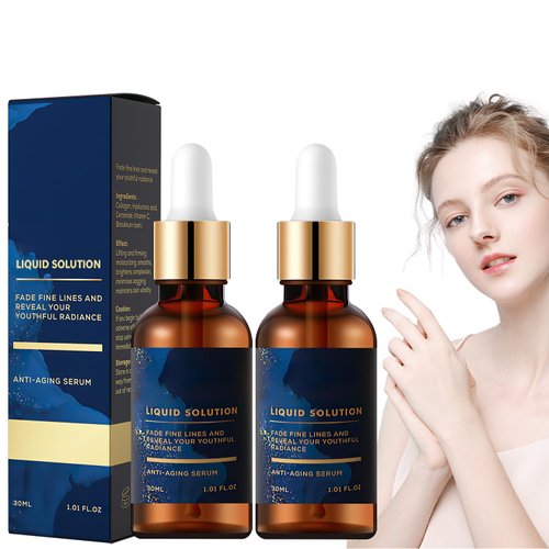 Face Serum, Vitamin C & E Serum, Boost Skin Collagen, Face Tightening, Reduce Wrinkles & Plump Skin(2pcs)