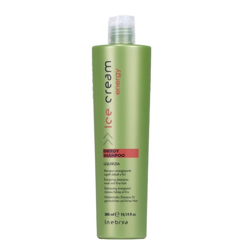 Inebrya Ice Cream Energy Shampoo Against Hair Loss (Shampoo That Helps Prevent Hair Loss) 10 oz