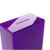 Gamegenic Bastion 50+ XL Deck Box - Compact, Secure, and Perfectly Organized for Your Trading Cards! Safely Protects 50+ Double-Sleeved Cards, Purple Color, Made