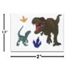 Jurassic World Temporary Tattoo Set for Kids - Dinosaur Party Favors Bundle with 96 Temporary Tattoos for Goodie Bags Plus Bonus Stickers, More | Jurassic World Party Supplies