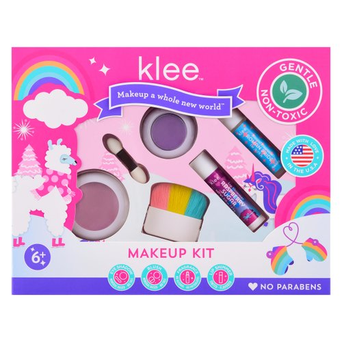 Luna Star Klee Holiday Makeup Kit. Non-Toxic and Kid-Friendly. Made in USA. (Reindeer Joy)