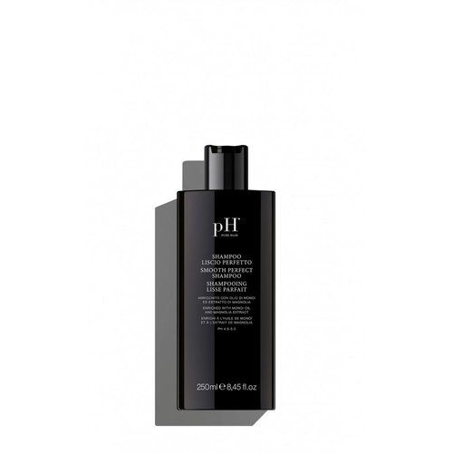pH Labs Smooth Perfect Anti Frizz Shampoo-Unruly Hair-Enriched with Monoi Oil & Magnolia Extract for Hydration & Shine, Sulfate-Free, Safe for Color-Treated Hair, Gentle for All Hair Types - 8.45 oz