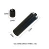 FAYALA Pill Disperser Waterproof 3 Days Pill Holder Travel Pill Container Portable Medicine Keychain Daily Airtight Pill Organizer（Black） (3 compartments)