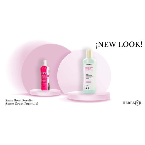 Herbacol Lisso Inteligente | Leave-in Cream | Natural Keratin Treatment | Anti-Frizz | 8.1 Fl Oz.