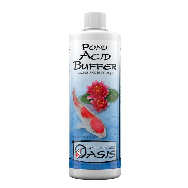 Water Garden Oasis Seachem Pond Acid Buffer - Lower pH in Decorative Ponds,1 L/ 34 fl. oz.,2817