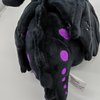 EASELR Wings of Fire Dragon Plush Toy Rainwing Dragon Stuffed Animals Pterosaur Plush Flying Dragon Pillow Plushies Gifts for Fans Kids Boys Girls (Nightwing)
