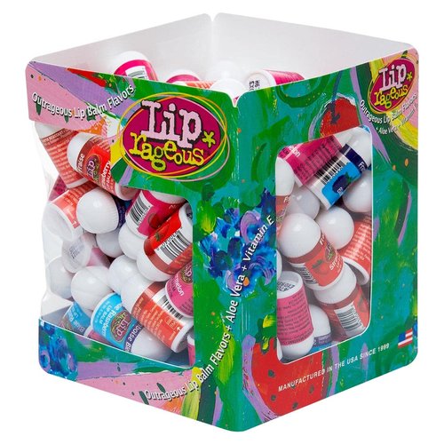 Lip Rageous Fruity Lip Balm - 100 per pack