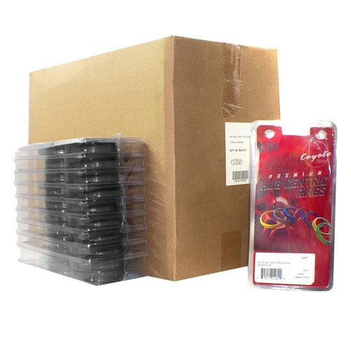 Wheel Accessories Parts set of 4 Hub Centric Ring 73mm OD To 56.1mm Hub ID, Black Polycarbonate (Wheel Hub Ring, 4 Pack, 73 mm OD to 56.10 mm ID Wheel Centerbore, Polycarbonate)