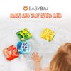 BabyBibi Floating Baby Bath Books for Baby. Kids Learning Bath Toys. Waterproof Bathtime Toys for Toddlers. Kids Educational Infant Bath Toys. (Set of 4: Color Recognition Bath Books)