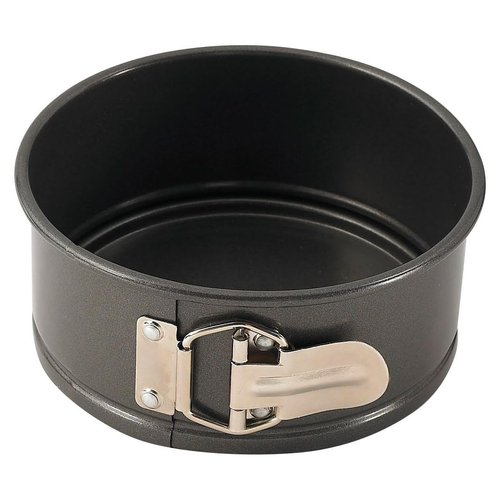 WINCO Springform Pan with Detachable Bottom, 6-Inch, Aluminized Steel,Black