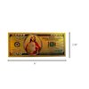 Three Pack Jesus Christ Image in One Hundred Dollars 24k Gold Plated Bill Collectible Banknotes for Decoration
