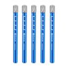 5pcs 3/16" Dry Diamond Core Drill Bits for Ceramic Porcelain Tile Granite Marble Glass Hard Materials Diamond Hole Saw Kit with Cooling Wax,Round Shank
