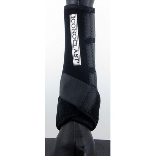 Iconoclast Hind Orthopedic Support Boots Black L