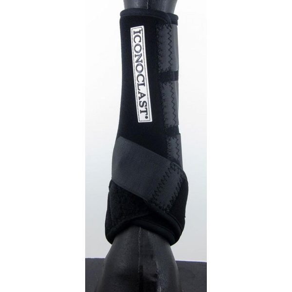 Iconoclast Hind Orthopedic Support Boots Black L