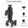 Taisioner Super Camera Clamp Mount 3.6" Socket Arm 360°Ball Head Magic Arm 1/4" Thread for Canon Nikon/Digital Camera/DSLR/Gopro/Insta360/LED Light(Gopro Adapter,Phone Holder)