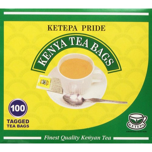 Ketepa Kenya Tea - Ketapa Pride Tea Bags - 100ct KTDA