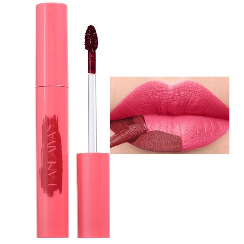 BAISEN DIARY Peel Off Lip Liner Tattoo Stain - Peel & Reveal Rich Ravishing Color Peel Off Mask Lip Gloss - Transfer-proof, Smudge-Proof, Matte Finish (#4, 1 Count (Pack of 1))