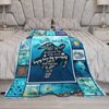 Turtle Blanket Ocean Turtle Fleece Throw Blanket Turtle Gift Stuff Turtle Pictures Decor Blanket Gifts Fuzzy Plush Super Soft Cozy Warm for Girls Boys Kids Women 40"x50"