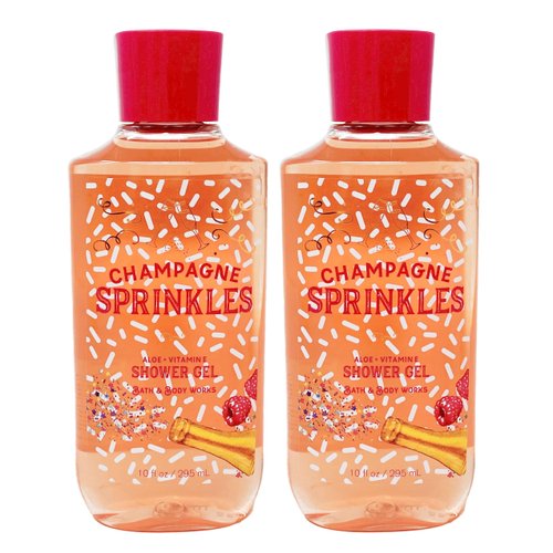 Bath &amp; Body Works Champagne Sprinkles - 2 Pack Of Shower Gel