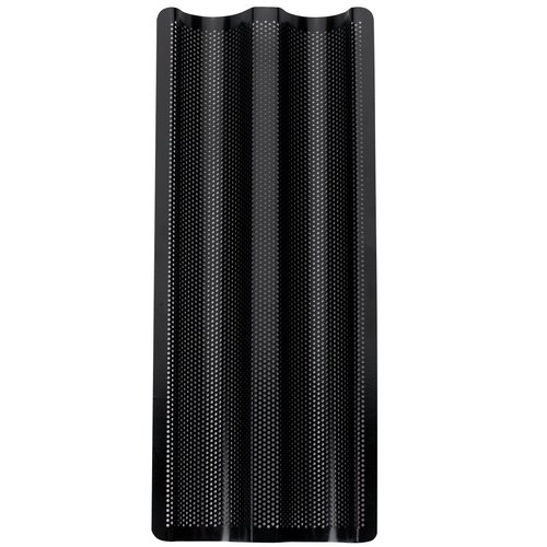 Mrs. Anderson's Baking Non-Stick Double Baguette Pan, Carbon Steel, European Approved, PTFE and PFOA Free