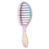 Wet Brush Speed Dry Hair Brush - Stripes (Color Wash) - Vented Design and Ultra Soft HeatFlex Bristles Are Blow Dry Safe With Ergonomic Handle Manages Tangle and Uncontrollable Hair - Pain-Free