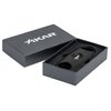 Xikar VX V-Cut V Cutter, Cigar Cutter, Up to 64 Ring Gauge, Razor-Sharp Blade Provides A Clean Cut Every Time, Concave Design for Cigar Rest, Black