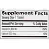 Caltrate 600 Plus D3 Calcium and Vitamin D Supplement Tablets, Bone Health Supplements for Adults - 120 Count