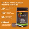 CocoaVia Cardio Health Cocoa Powder, 30 Servings, 500mg Cocoa Flavanols, Support Heart Health, Boost Nitric Oxide, Improve Circulation, Energy, Preworkout, Vegan, Dark Chocolate Cacao
