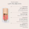Biotek Lip Pigment for Permanent Makeup - Warm Nude Lip Color - Made in Italy - Bubble 0,24 fl.oz.