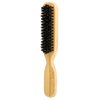 Slick Back Hair Brush - Smoothing Frizz&Flyaways, Boar Bristle brush for Laying Down Hair Edges and for a Glossy Finish on All Hair Types by Combetter