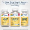 SOLARAY Magnesium Glycinate Capsules, Chelated Magnesium Bisglycinate w/BioPerine, Higher Absorption Magnesium Supplement - Bones, Muscles, Heart Support, Vegan, 275 Count (30 Servings, 120 VegCaps)