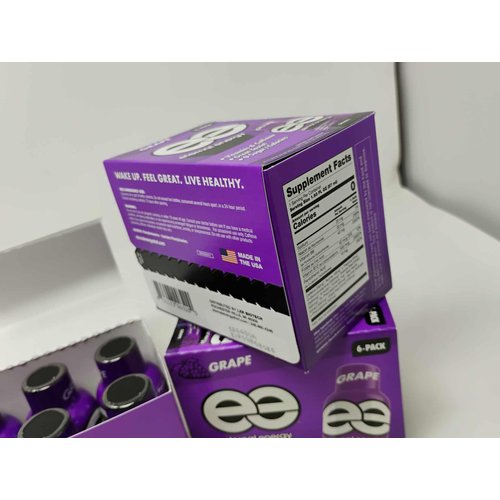Eternal Energy Premium Energy Shot (Grape, 6 count, Pack of 3)