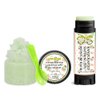 Vanilla Mint Soothing & Luscious Lips by OverSoyed Exfoliator & Chapped Lip Repair Lip Care Combo | Artisan Handcrafted to Order Refreshing Mint Sweet Vanilla Flavored Exfoliating Sugar Lip Scrub & Lip Moisturizer Balm Gift Set