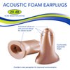 Mack’s Acoustic Foam Earplugs, 1 Pair Corded with Travel Case – Soft, Comfortable Ear Plugs for Concerts, Jam Sessions, Nightclubs and Loud Events