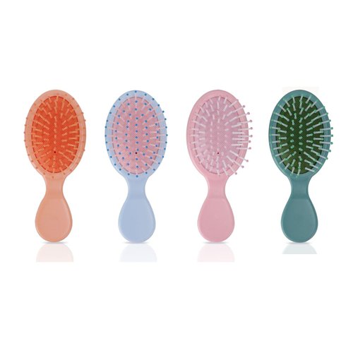 4 Pcs Mini Wet Hair Brush Travel Detangling Brush Detangling Hair Combs Set for Curly Hair Wet Dry Hair Tangle Brush Multicolor.