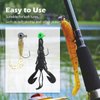 Fishing Jig Head Hooks Round Ball Head Fishing Jigs Hook Bass Lures Crappie Jig Heads for Trout Walleye Freshwater Saltwater Surf Fishing Jigs 1/8oz