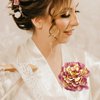 3 Pcs Peony Flower Hair Clips 2 in 1 Bridal Flower Brooch Floral Hairpins Wedding Party Headwear Accessories for Women Girls