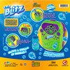 JA-RU Blitz Bubble Machine for Kids w/Bubble Soap Solution (1 Toy) Battery Powered Automatic Bubble Blower. Rotating Blowing Wands. Fun Outdoor Games. Pool Birthday Party. 1531-1s