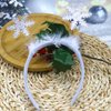 Snowflakes Headband Christmas Hair Band Glitter Hair Hoop Headdress for Womens Girls Cosplay Hair Accessories Christmas Party Favor