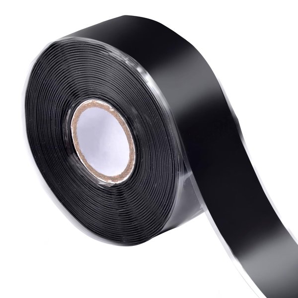 APORNI Silicone Grip Tape Sealing Fusing Rubber Wrap for Handles Pull Up Bars Barbells Dumbbells Sports & Gym Equiment Water Emergency Pipeline Repair Tools 1 Inch 16.5 FT
