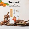 HERBOGANIC Turmeric Herbal Soap | Herbal Bar Soap with Benefits of Turmeric | Nourishes Skin | For Healthy, Radiant Skin | All Natural Bar Soap for Men and Women | 5 oz Bar (Pack of 6)……