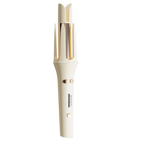 GENERIC Automatic Curling Wand,Curly Iron for Long Hair,Rotating Curling Iron 1 inch, Hair Curler for All Hair Types and Lengths and Portable Size for Travel-Cream