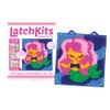 LatchKits Latch Hook Kit for Wall Hangings & Mini-Rugs - Mermaid - Craft Kit with Easy, Color-Coded Canvas, Pre-Cut Yarn & Latch Hook Tool - Perfect DIY Craft for Kids - Ages 6+