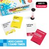 Incohearent, The Guess the Gibberish Party Game by Relatable, A Funny Card Game for Adults, Great for Bachelorette Party Games or Game Night Games, Includes 400 Cards, Instructions, and 1 Sand Timer
