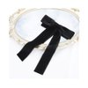Hair Bow Clips Black Velvet Bows Hair Clip Women Alligator Clips for Girls Adults Cute Bow Hair Barrette Hair Pin Accessories (2pcs)